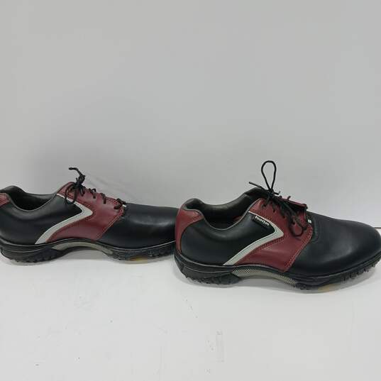 Footjoy Men's FJ Originals Black Leather Golf Shoes Size 11M image number 4