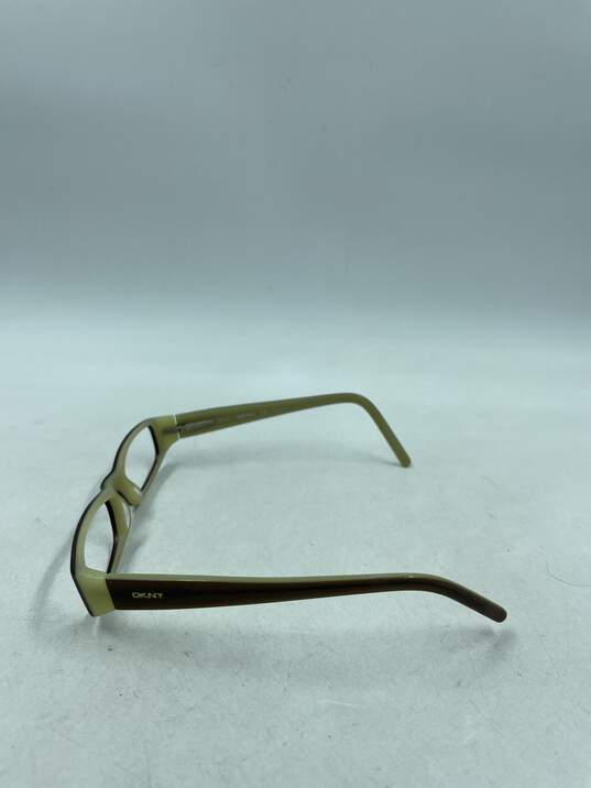 DKNY Brown Rectangle Eyeglasses image number 4