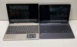 ASUS (T100T & TF201) Tablets/Laptops - Lot of 2