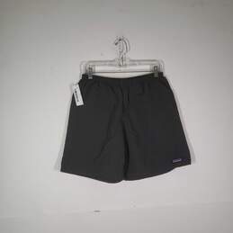 Mens Regular Fit Elastic Waist Pull-On Athletic Shorts Size Medium