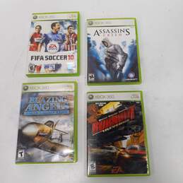 Bundle of 4 Assorted Xbox 360 Games