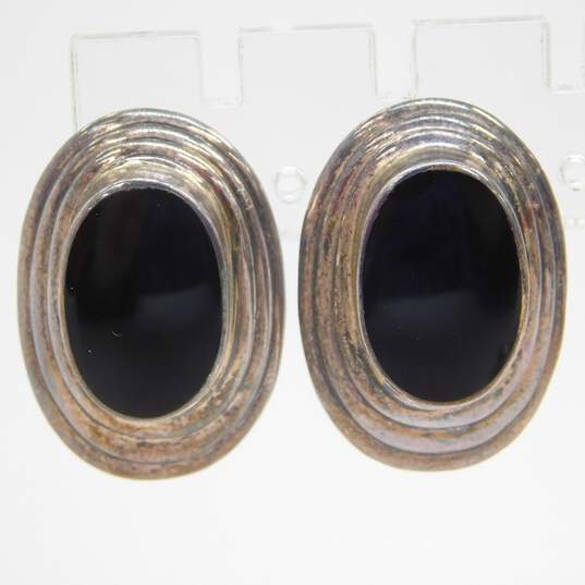 Variety Artisan 925 Sterling Silver Statement Earrings 34.3g image number 2