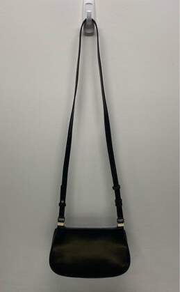 Patrizia Pepe Black Leather Studded Shoulde Saddle Bag alternative image
