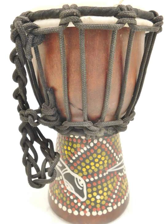 Meinl Brand 3.5 Inch Small Wooden Djembe Drum image number 3