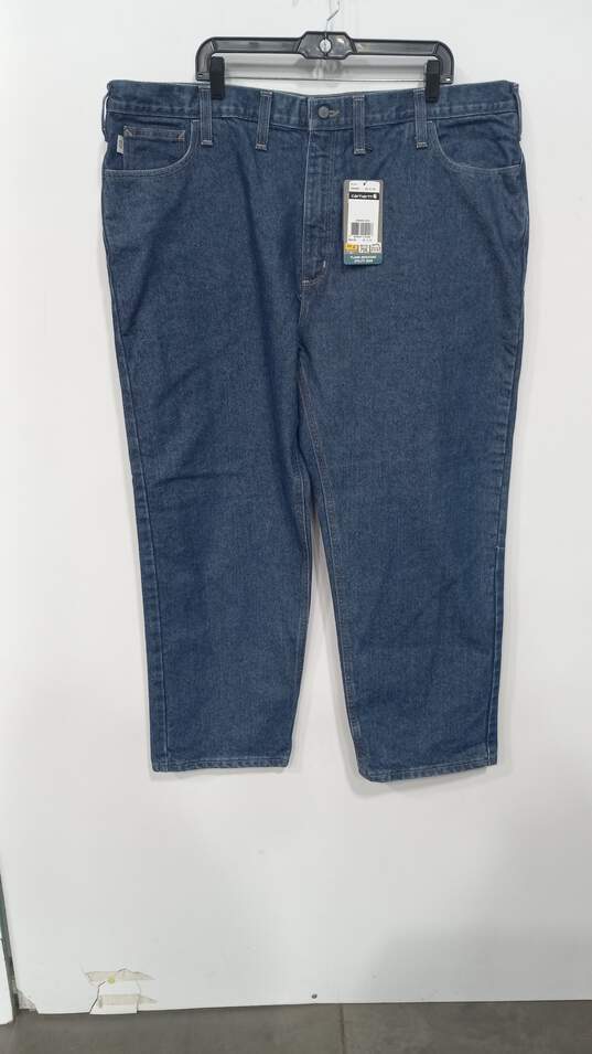 Men’s Carhartt Flame-Resistant Utility Jean Sz 46x30 NWT image number 1