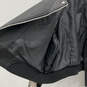 NWT Womens Black Animal Print Long Sleeve Full-Zip Biker Jacket Size 3X image number 4