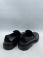 Authentic Vtg Gianni Versace Black Square-Toe Loafers M 7 image number 4