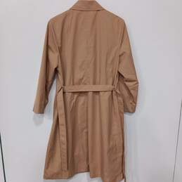 London Fog Mainstays Women's Tan Cotton Blend Trench Coat Size 16R alternative image