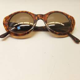 Giorgio Armani Tortoise Oval Sunglasses alternative image