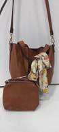 Steve Madden Women's Brown Leather Purse w/Matching Wallet image number 3