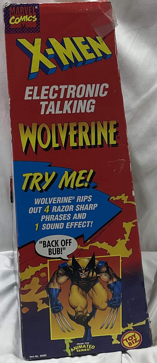 Electronic Talking Wolverine Figure image number 2