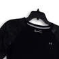 Mens Black Round Neck Long Sleeve Camouflage Pullover T-Shirt Size M image number 3