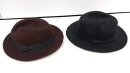 Bundle of 2 Assorted Women's Wool Felt Hats alternative image