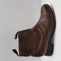 Vibram Brown Leather Boots Men's Size 8.5