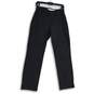 NWT Under Armour Womens Black Droit Loose Fit Straight Leg Ankle Pants Size 30 image number 1