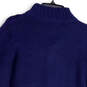 NWT Womens Blue Long Sleeve Knitted Button Front Cardigan Sweater Size M image number 4