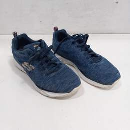 Skechers Women's Blue Mesh Shoes Size 9