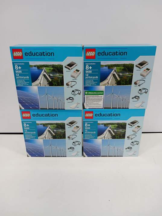 Bundle of 4 Lego #9688 Education Renewable Energy Add-On Sets NIB image number 1