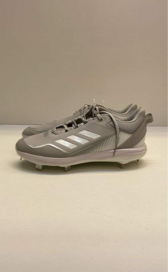 Adidas Icon 8 Team Cleats Light Grey 10.5 image number 2
