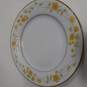 Bundle of 2 Contemporary Noritake Yellow Floral Blossom China Dessert Bowls And 10 Bread Plates image number 3