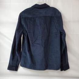 Michael Kors Men's Navy Long Sleeve Two-Pocket Cordiuroy Shirt Jacket Size S alternative image