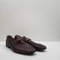 Vince Camuto Castello Brown Leather Loafers Men's Size 9D image number 3