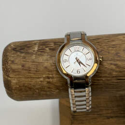 Designer Bulova C460904 Two-Tone Dial Water Resistant Analog Wristwatch