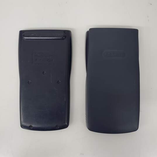 Pair of VTG Casio FX 82MS Calculators / Untested image number 2