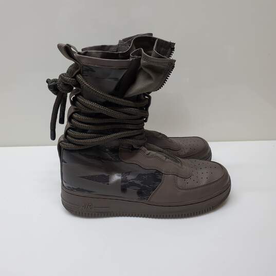 Nike SF Air Force 1 High Trainers - Ridgerock Black - Size 8.5 image number 2