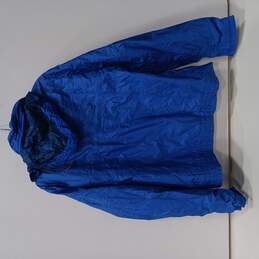 Spyder Men's Hooded Blue Jacket Size XL alternative image