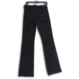 Womens The Angel Black Denim Dark Wash Stretch Bootcut Jeans Size 29R alternative image