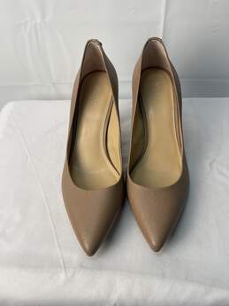 Certified Authentic Michael Kors Tan High Heel Shoes Size 9M