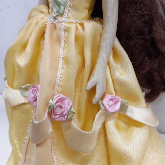 Disney Belle Porcelain Doll w/Dress image number 3