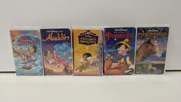 Bundle Of 5 Walt Disney VHS Movies With Original Cases