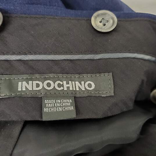 NWT Indochino WM's Made To Measure Blue Chino Trousers Size 00 image number 3