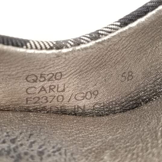 COACH Carli Plaid Signature Pump Clog Heels Shoes Size 5 B image number 8