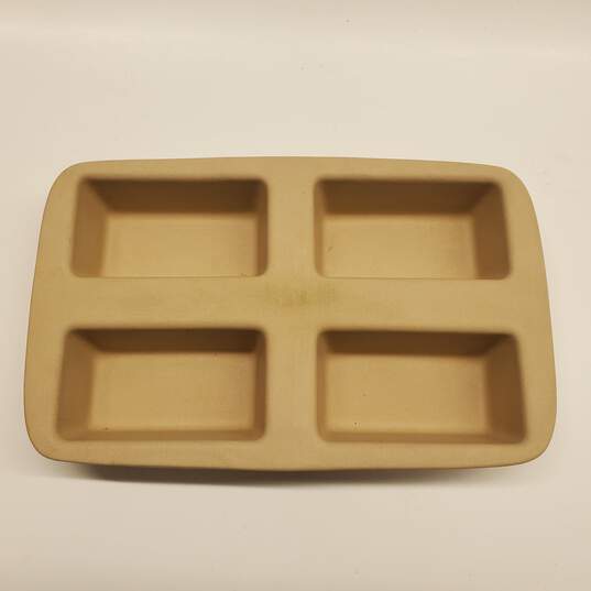 Buy the The Pampered Chef Mini Bread Loaf Pan Classics Collection Family  Heritage Stoneware IOB