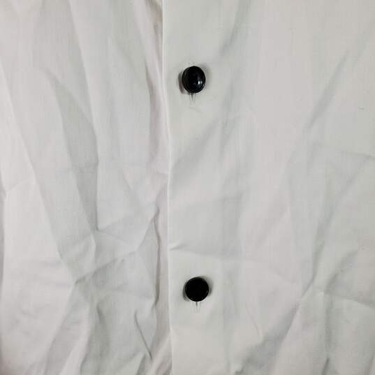 INC Men's White Button Up Dress Shirt SZ L image number 2