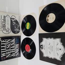 VTG. Assorted Lot x7 Vinyl Records Willie Nelson -Untested P/R*See Notes*+ alternative image