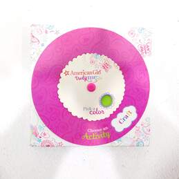 American Girl Craft Books Paper Dolls Micro Minis Scrapbook Sparkle Card Kit alternative image