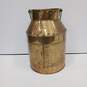 Parma Brass-Tone Milk Can Shaped Bucket  17 x 11.5 image number 2