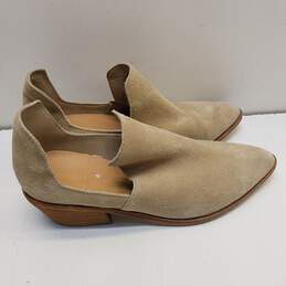 Chinese Laundry 40989 Fortune Tan Suede Ankle Boots Shoes Women's Size 9 M