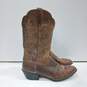 Men's Brown Leather Ariat Boots Size 8B image number 3