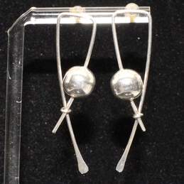 3 Pairs of Sterling Silver Drop/Dangle Earrings - 9.0g alternative image