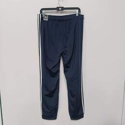 Adidas Blue Athletic Pants Women's Size L alternative image