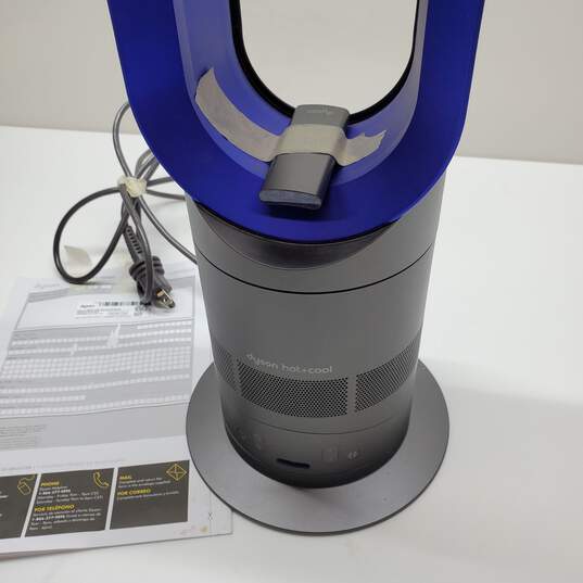 Dyson Hot Cool Air Multiplier Jet Focus Fan Heater Purple/Nickel AM05 (Untested) image number 3