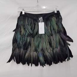 Express Feather Mini Skirt NWT Size 2