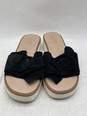 Womens Black Pink Leather Open Toe Slip-On Slide Sandals Size 8 W-0550477-F image number 3