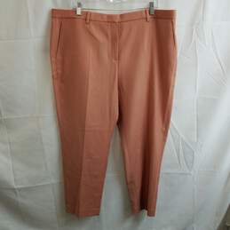 Theory salmon coral wool dress pants women's 18 - flaw