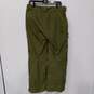 The North Face Green Snow Pants Men's Size M image number 2